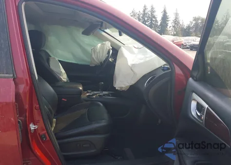 2015 Nissan Pathfinder Platinum from USA, damaged, VIN 5N1AR2MM7FC624657